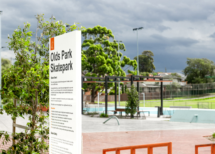 Olds Park Skatepark, Penshurst