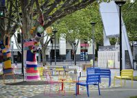 #BackyardExperiment at Garema Place. Photo: Randal Photography.
