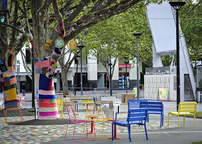 #BackyardExperiment at Garema Place. Photo: Randal Photography.