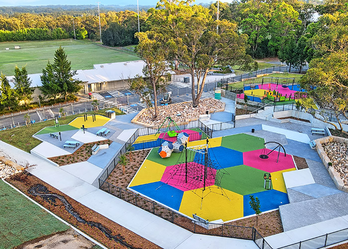 Bernie Goodwin Memorial Park. Photo: Lake Macquarie City Council.