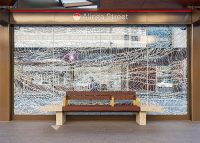 Custom seat for the Canberra light rail.