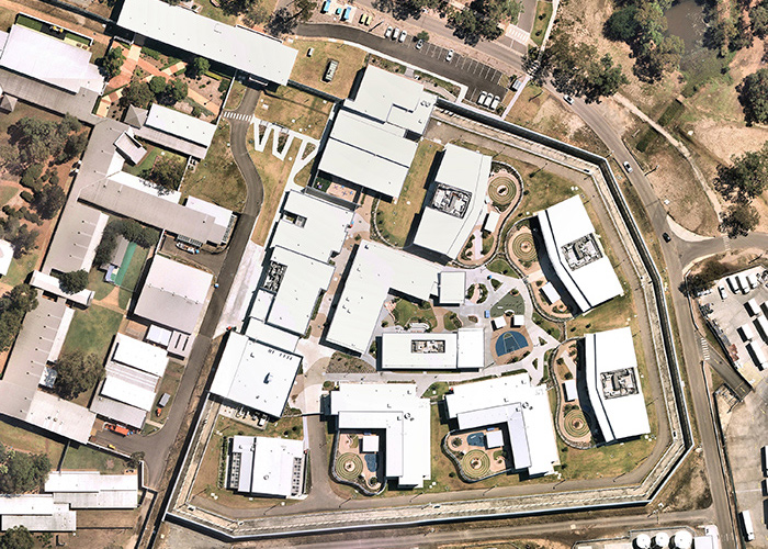 Dillwynia Women's Correctional Centre. Aerial photo: Nearmap.