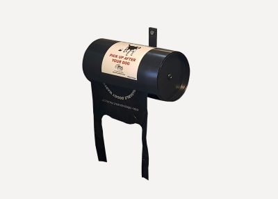 Dog Tidy Bag Dispenser (DT) powder coated in Textura Night Sky.