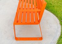 Linea Seat (LIS10, 1800) in Sensation Orange.