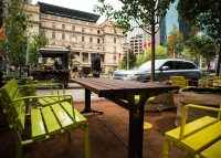 Future Street in Circular Quay, in front of Customs House. Photo: Ross Mills