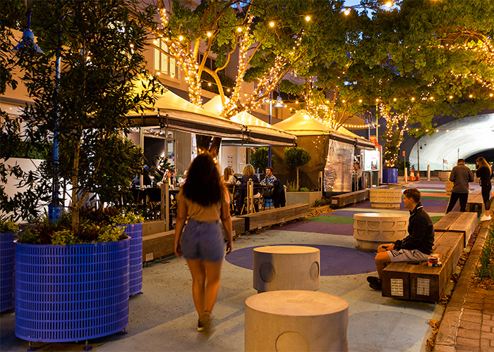 Kirribilli pop-up. Photo: Louise Hawson for Turf Design Studio.