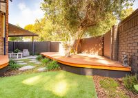 Award-winning courtyard space designed by Emerge Associates. Photo: Emerge Associates