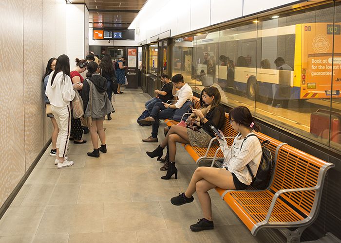 Some 80,000 passengers use the station each week.