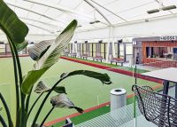 Club Sunbury is furnished with 29 Aria Seats and 12 Plato Bins.