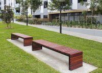Places to relax, people watch and enjoy the view.