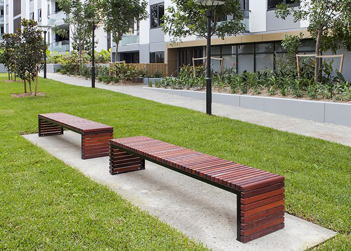 Places to relax, people watch and enjoy the view.