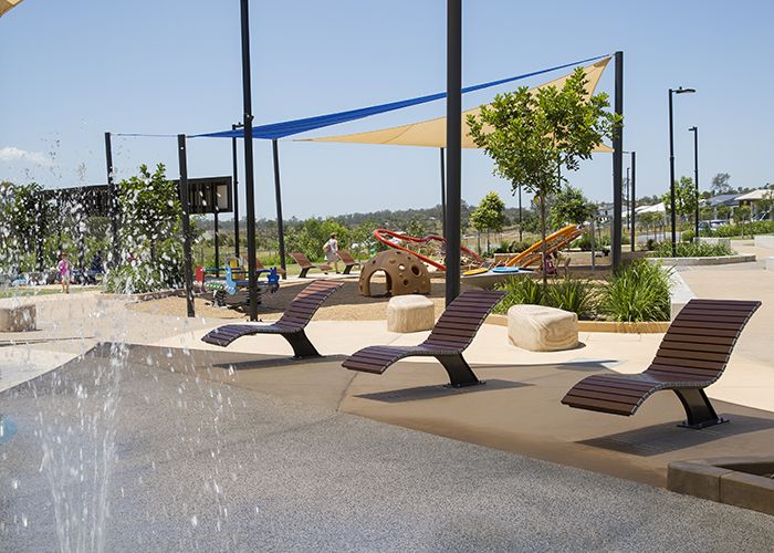 Mall Sun Lounges. Photo: Image by Design Photography