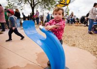 Special tailored child-size Arqua Fountain, in Bondi Blue.
