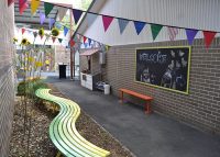 The Link, connecting the Sustainable Outdoor Learning areas to the main part of the school.