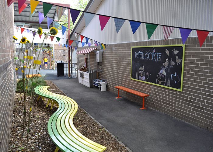 The Link, connecting the Sustainable Outdoor Learning areas to the main part of the school.