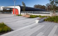 Galleria seats and Frame bin enclosures at Leppington train station