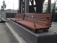 Custom furniture designed by Hassell