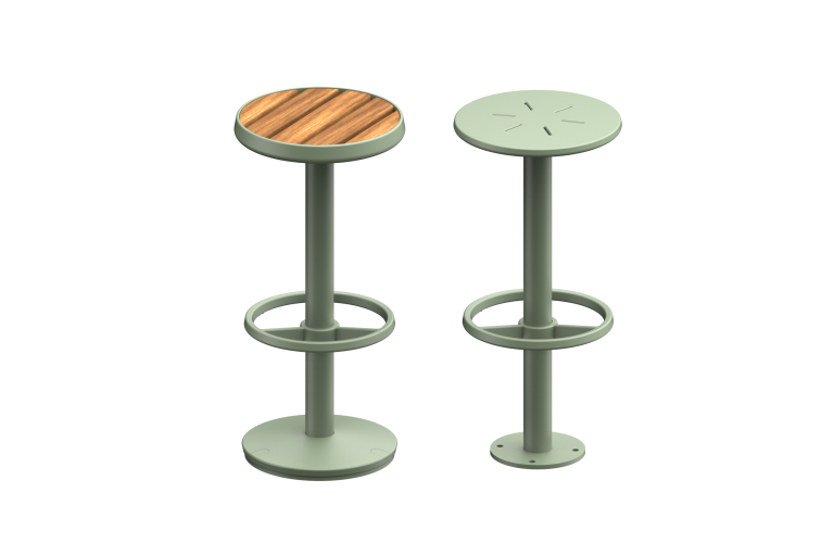 Piatto Bar Stool